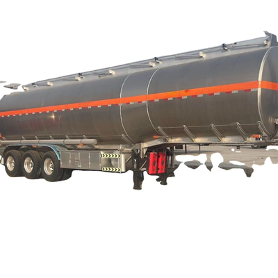 3 अक्ष क्षमता 42 m3 स्टेनलेस स्टील 304 एकल कक्ष वैक्यूम 12R22.5 18PR 12 टायर 28T लैंडिंग गियर तरल टैंकर