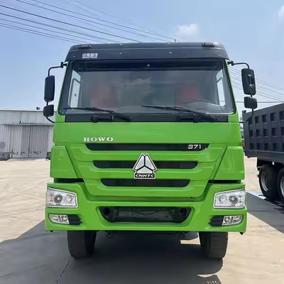 HOWO 371HP 10-स्पीड मैनुअल गियरबॉक्स 25 से 30 टन भारी शुल्क परिवहन डंप ट्रक