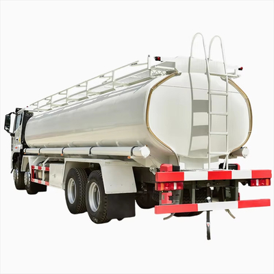 25000 लीटर ईंधन टैंकर ट्रक Howo टैंकर ट्रक 6x4 Sinotruck इस्तेमाल किया पानी ट्रक टैंकर
